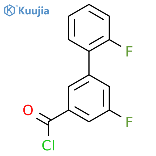 2',3-Difluorobiphenyl-5-carbonyl chloride structure
