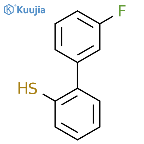 2-(3-Fluorophenyl)benzenethiol structure