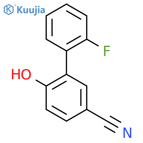 2'-Fluoro-6-hydroxybiphenyl-3-carbonitrile structure
