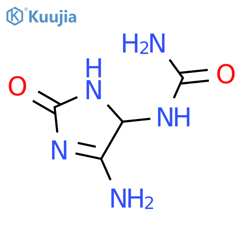 Urea, (4-amino-2,5-dihydro-2-oxo-1H-imidazol-5-yl)- structure
