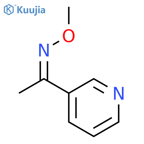 Ethanone,1-(3-pyridinyl)-, O-methyloxime structure