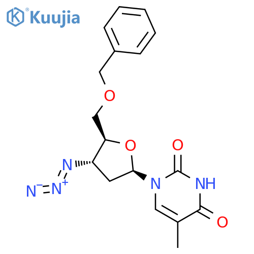 3'-Azido-5'-O-benzoyl-3'-deoxythymidine structure