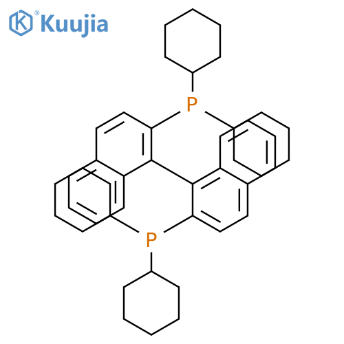 Phosphine,(1S)-[1,1'-binaphthalene]-2,2'-diylbis[dicyclohexyl- (9CI) structure