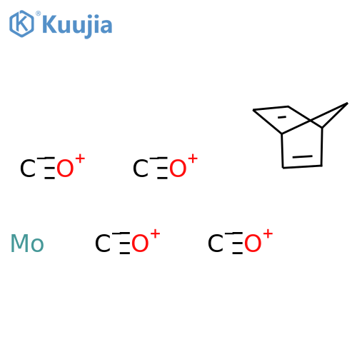 Molybdenum, [(2,3,5,6-h)-bicyclo[2.2.1]hepta-2,5-diene]tetracarbonyl- structure