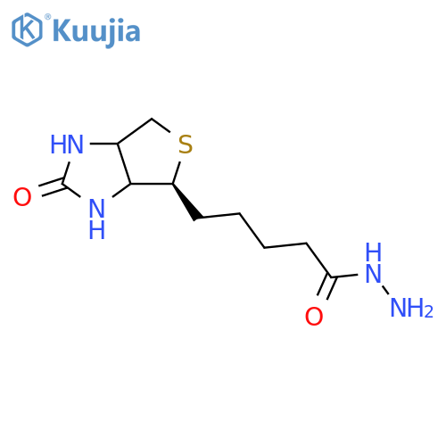 5-((4S)-2-Oxohexahydro-1H-thieno[3,4-d]imidazol-4-yl)pentanehydrazide structure