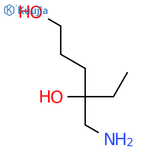 4-(Aminomethyl)-1,4-hexanediol structure