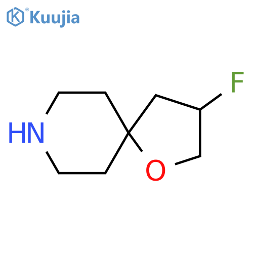 3-Fluoro-1-oxa-8-azaspiro[4.5]decane structure
