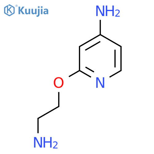 2-(2-Amino-ethoxy)-pyridin-4-ylamine structure