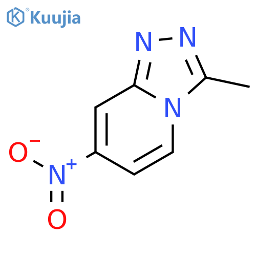 3-Methyl-7-nitro-[1,2,4]triazolo[4,3-a]pyridine structure