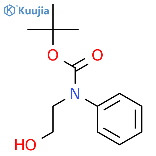 (2-Hydroxyethyl)phenyl-carbamic acid tert-butyl ester structure