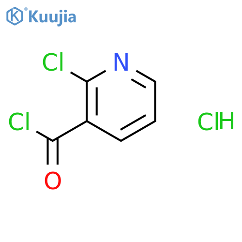 2-chloro-3-pyridinecarboxylic acid chloride structure