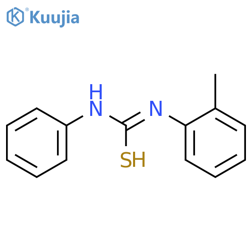 Thiourea,N-(2-methylphenyl)-N'-phenyl- structure