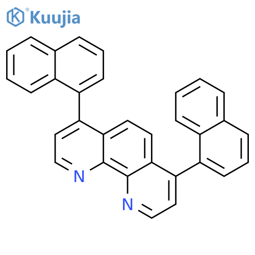 4,7-Di(naphthalen-1-yl)-1,10-phenanthroline structure