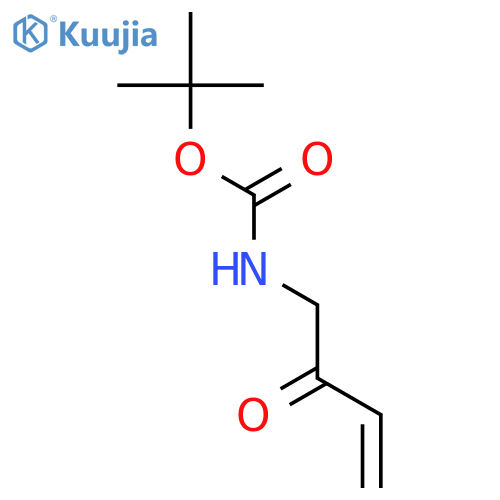 tert-butyl N-(2-oxobut-3-en-1-yl)carbamate structure