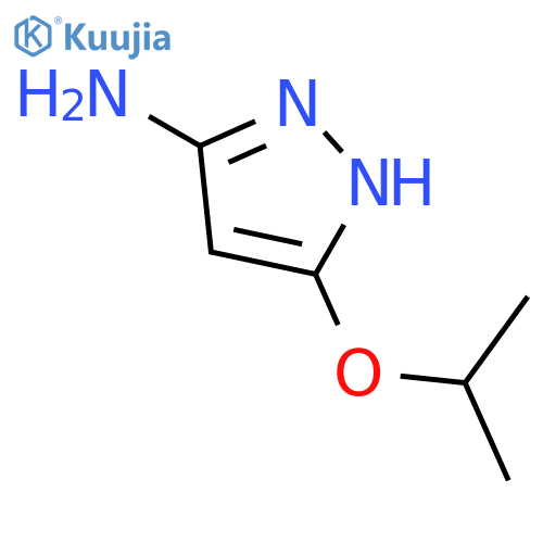 5-(propan-2-yloxy)-1H-pyrazol-3-amine structure