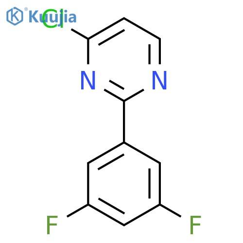 4-Chloro-2-(3,5-difluorophenyl)pyrimidine structure