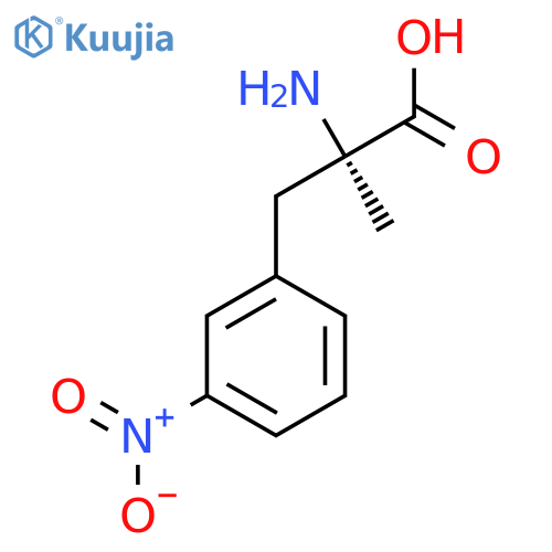 a-Me-D-Phe(3-NO2)-OH·H2O structure