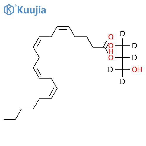 2-Arachidonyl Glycerol-d5 structure