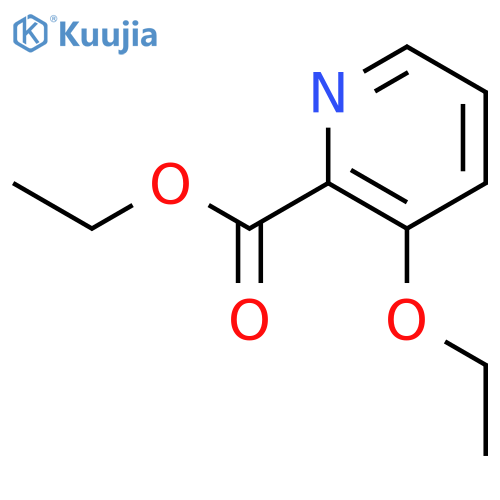 Ethyl 3-ethoxypicolinate structure