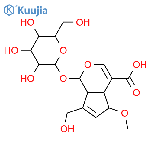 9-epi-6-Methoxygeniposidic acid structure