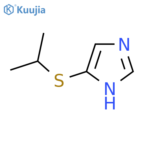 5-(Isopropylthio)-1H-imidazole structure