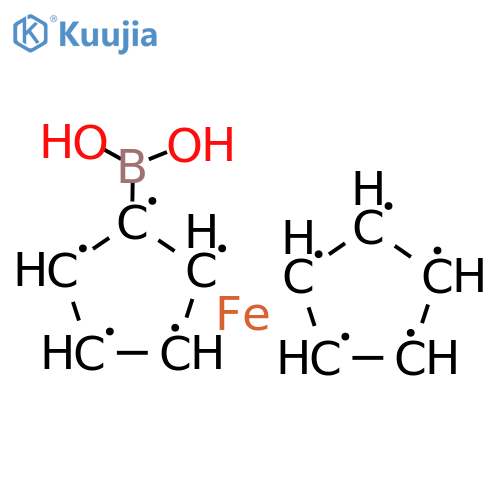 Ferroceneboronic acid structure