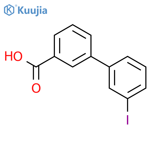 3'-Iodobiphenyl-3-carboxylic acid structure
