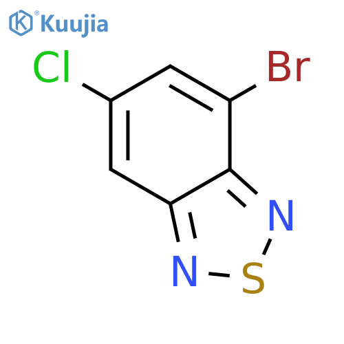 4-Bromo-6-chlorobenzoc1,2,5thiadiazole structure