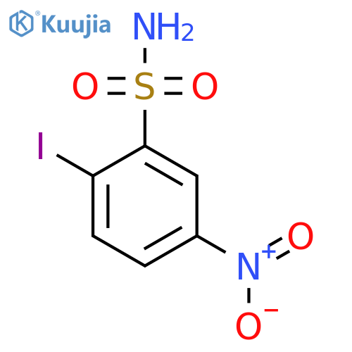 2-Iodo-5-nitrobenzenesulfonamide structure