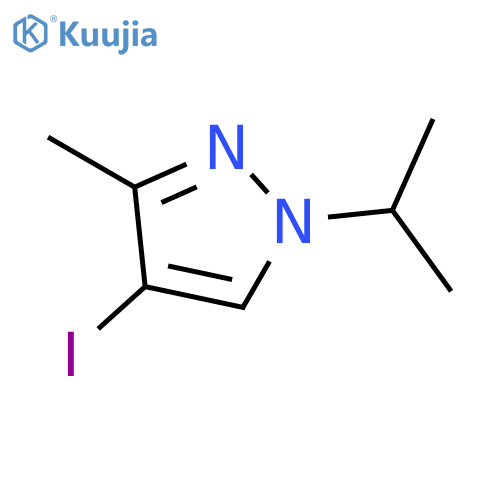 4-Iodo-1-isopropyl-3-methyl-1H-pyrazole structure