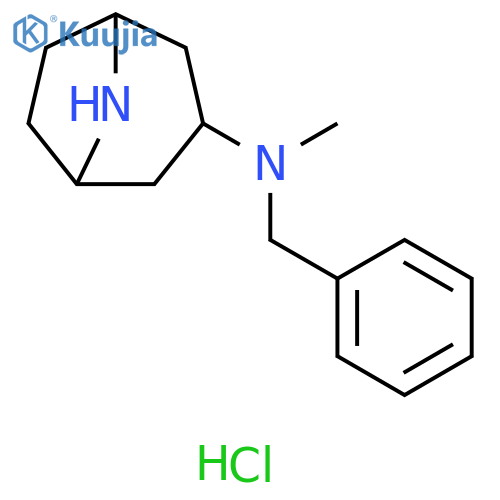N-Benzyl-N-methyl-8-azabicyclo3.2.1octan-3-amine Dihydrochloride structure