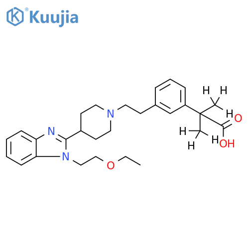 Bilastine-d structure