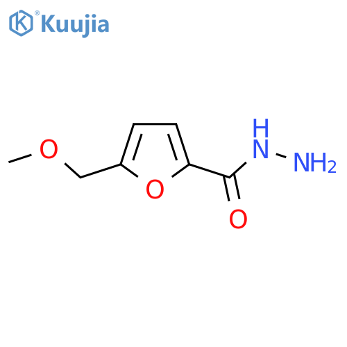 5-(Methoxymethyl)furan-2-carbohydrazide structure