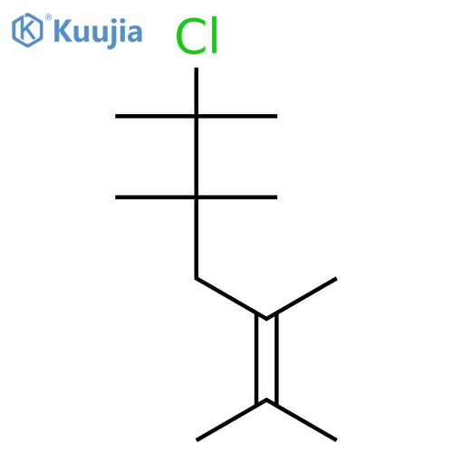 2-Heptene, 6-chloro-2,3,5,5,6-pentamethyl- structure