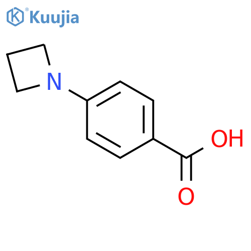 4-(1-azetidinyl)benzoic Acid structure