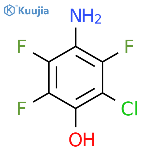 4-Amino-2-chloro-3,5,6-trifluorophenol structure