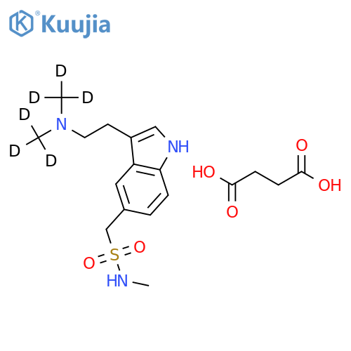 Sumatriptan-d6 Succinate structure