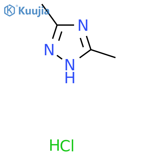 3,5-Dimethyl-1H-1,2,4-triazole hydrochloride structure