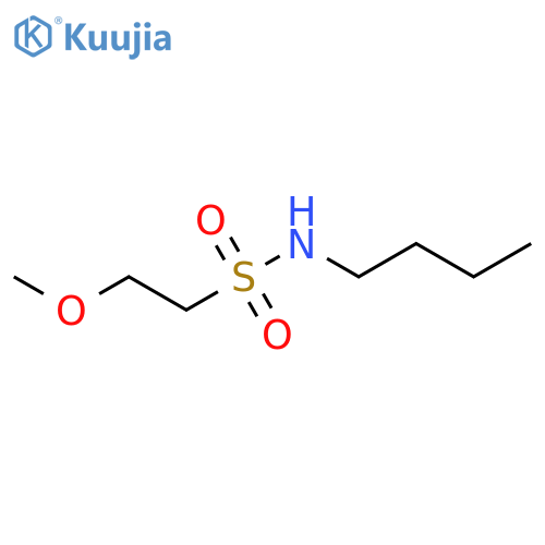 N-Butyl-2-methoxyethanesulfonamide structure