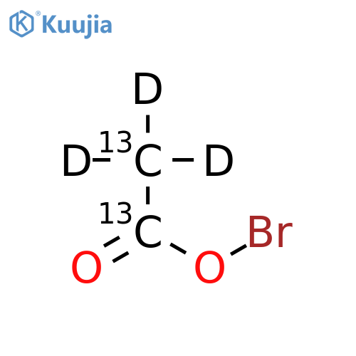 2-Bromoacetic-1,2-13C2-2,2-d2 Acid-d structure