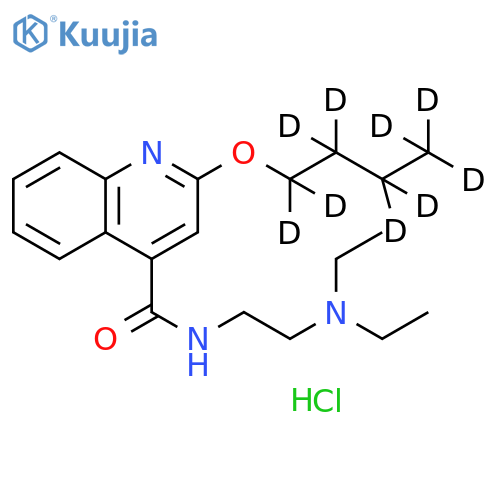 Dibucaine-d9 Hydrochloride structure