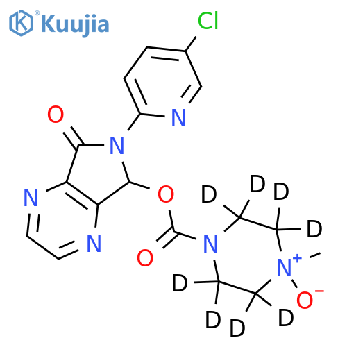 Zopiclone-d8 N-Oxide(Mixture of Diastereomers) structure