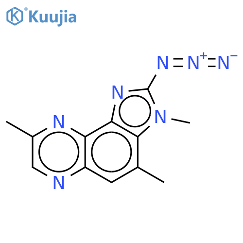 2-Azido-3,4,8-trimethyl-3H-imidazo4,5-fquinoxaline-d3 structure