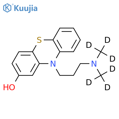 2-Hydroxy Promazine-d6 structure
