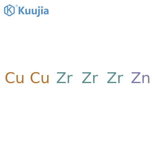 Copper, compd. with zinc and zirconium (2:1:3) structure