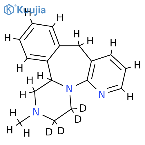 Mirtazapine-d4 structure
