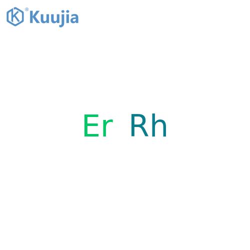 Erbium, compd. with rhodium (1:1) structure