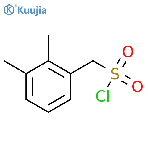 (2,3-Dimethylphenyl)methanesulfonyl chloride structure