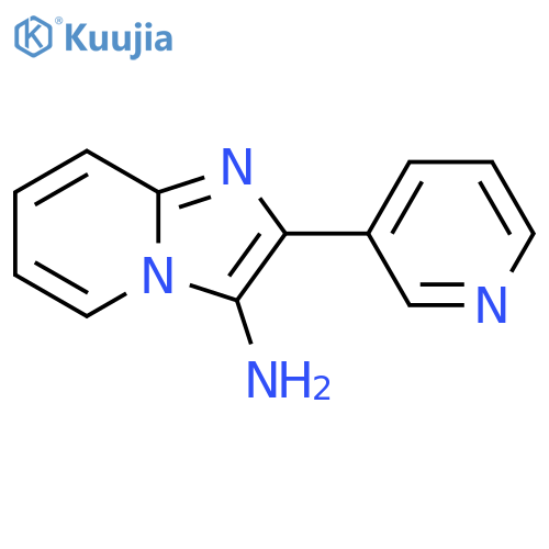 2-(Pyridin-3-yl)imidazo1,2-apyridin-3-amine structure