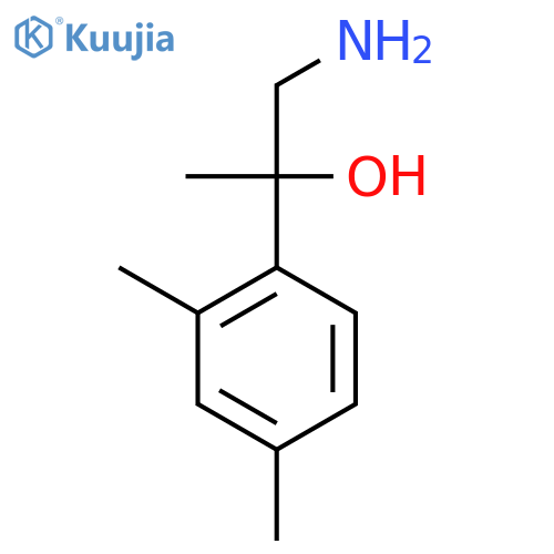 1-Amino-2-(2,4-dimethylphenyl)propan-2-ol structure